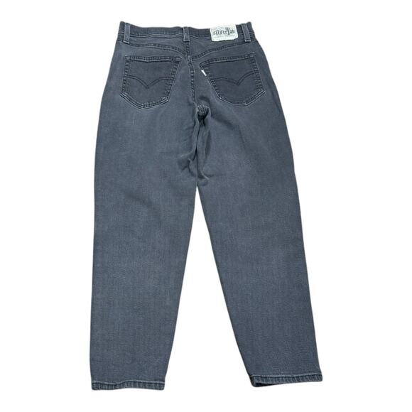 Levi’s SilverTab Mom Jeans In Charcoal Wash - Picture 3 of 4
